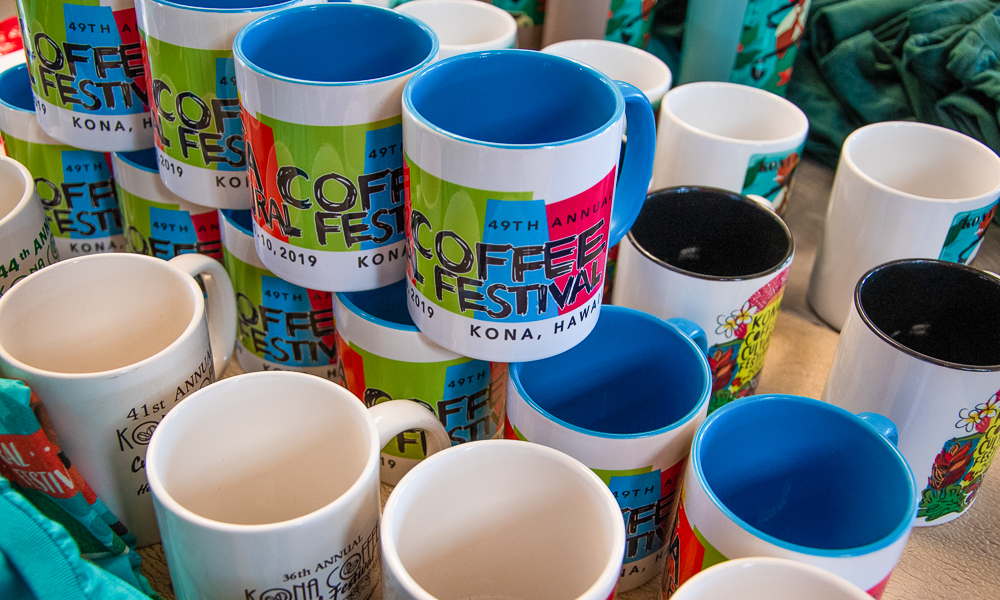 Kona Coffee Festival Mugs